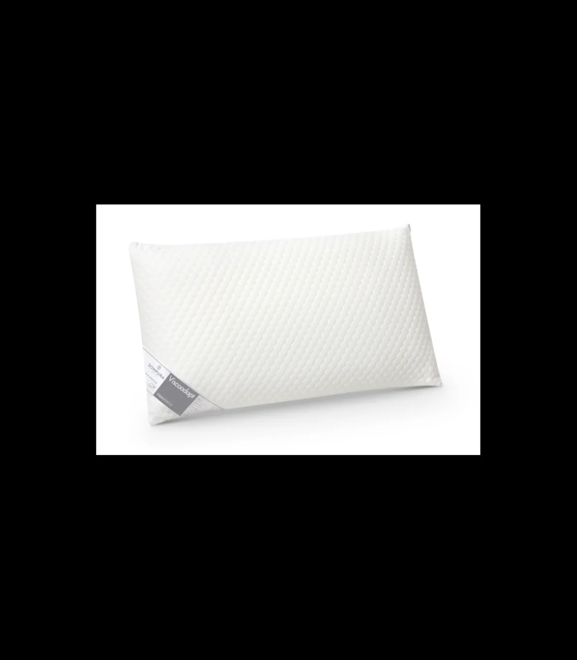 Almohada de Sonpura Viscoadapt 100% viscoelástica de 135x33x15cm de grosor..