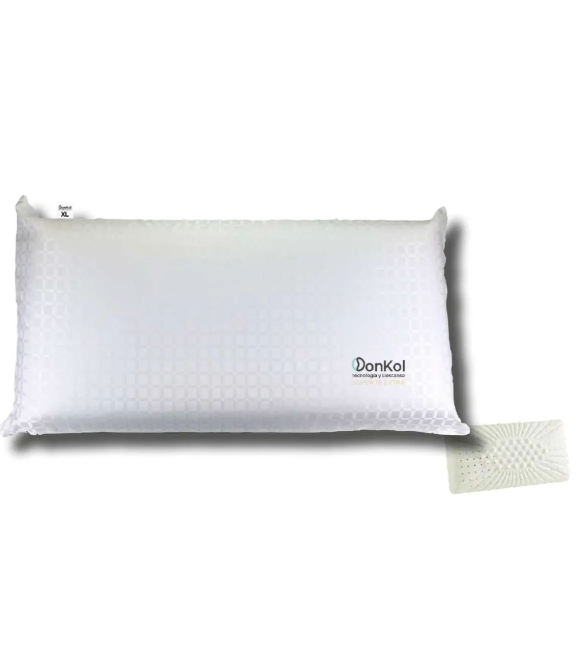 Almohada viscoelástica Seattle talla XL de 70cm.