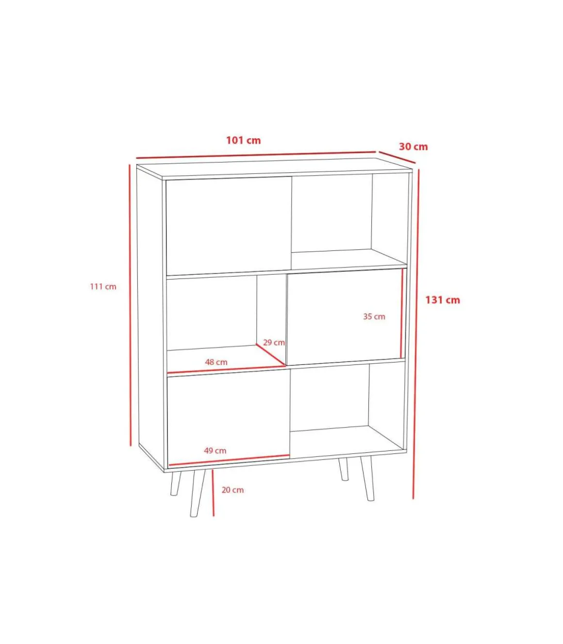 Aparador 3 puertas modelo-881 acabado nogal/grafito, 131cm(alto) 101cm(ancho) 30cm(fondo).
