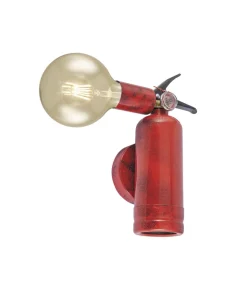 Aplique a pared modelo Harry acabado rojo 26 cm(alto) 11 cm(ancho) 16 cm(fondo