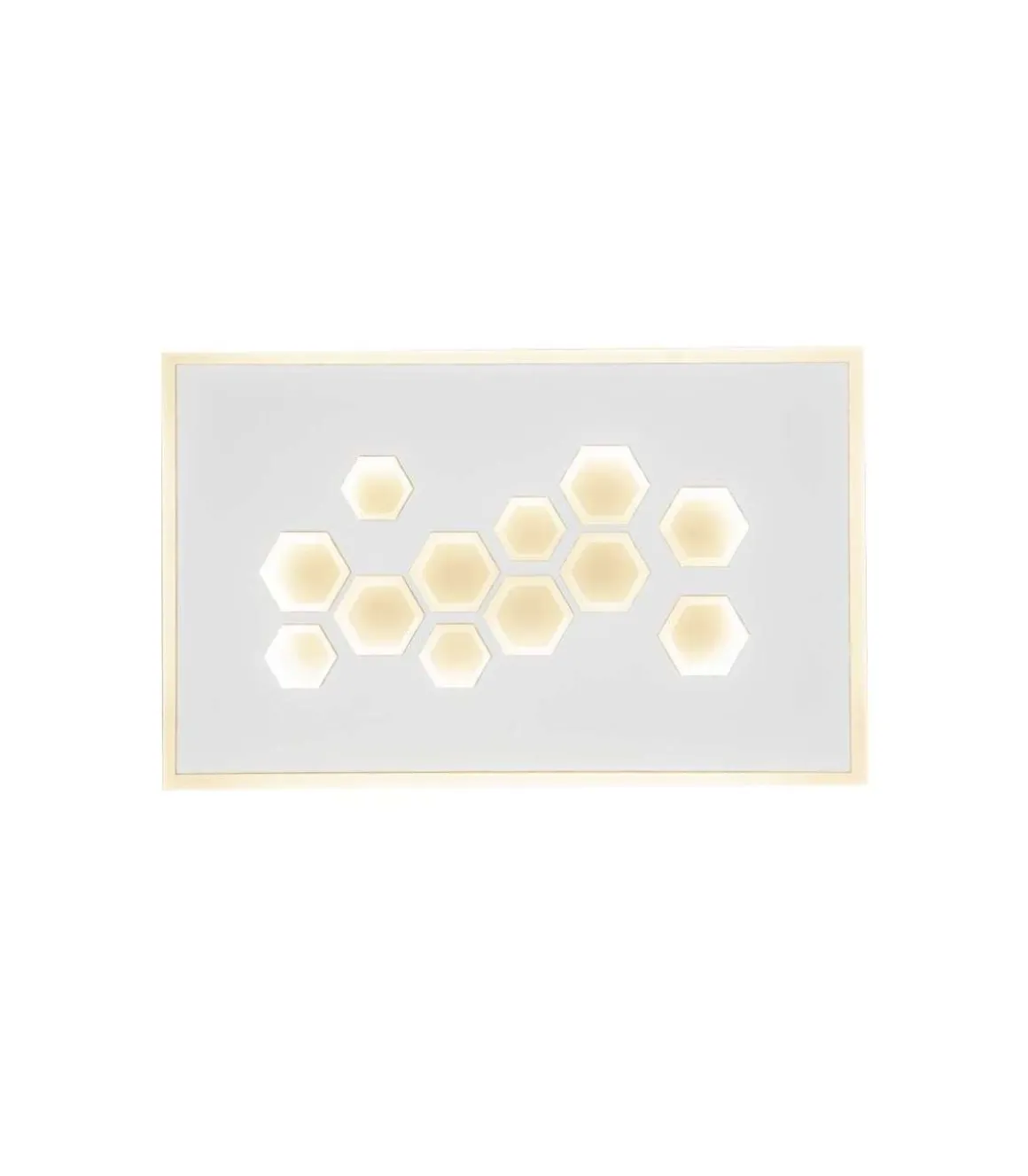 Aplique de pared con led integrado modelo Dembe acabado blanco 4cm(alto) 24cm(ancho) 15 cm(fondo