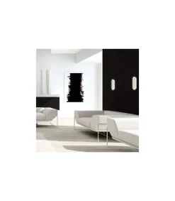 Aplique de pared con led integrado modelo Sultán acabado blanco, 20cm(alto) 6cm(ancho) 6cm(fondo