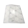 Aplique de pared modelo Nuria acabado blanco 25 cm(alto)22 cm(ancho)10 cm(largo)
