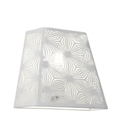 Aplique de pared modelo Nuria acabado blanco 25 cm(alto)22 cm(ancho)10 cm(largo)