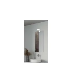 Aplique de pared modelo Tinao acabado cromo 7cm(alto) 10 cm(ancho) 12 cm(fondo