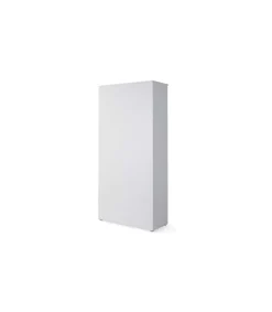 Armario alto con puertas acabado blanco, 208.8 cm(alto)93 cm(ancho)42.5 cm(fondo)..
