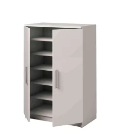 Armario Jupiter multiusos bajo en blanco. 60 cm(ancho) 90 cm(altura) 35.6 cm(fondo)
