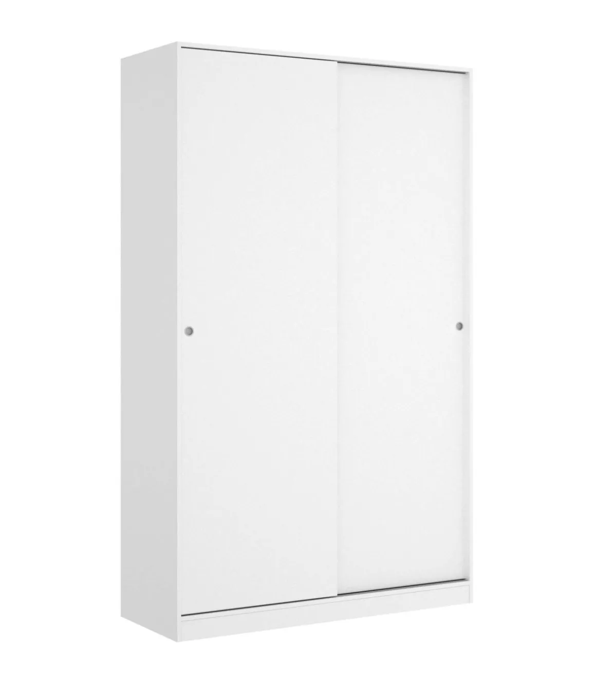 Armario puertas correderas Lupión en blanco brillo 204 cm(alto)120 cm(ancho)50 cm(largo)