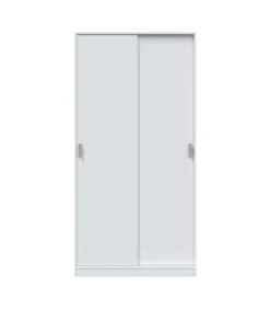 Armario ropero puertas correderas blanco. 200cm(alto). 100cm(ancho). 50cm(fondo).