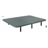 Base tapizada L2 3D de Colchones.es tapizado gris de 105x190x6cm..
