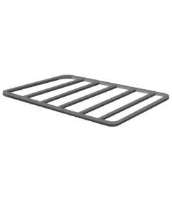 Base tapizada Roma tapizado tela 3d gris con 4 aireadores y 5 barras horizontales de 80x190.