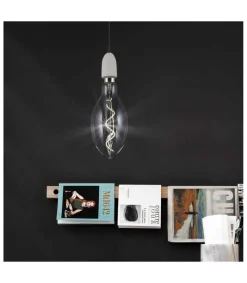 Bombilla led Dison XL 8W acabado transparente 34 cm(alto)14 cm(ancho)14 cm(largo)