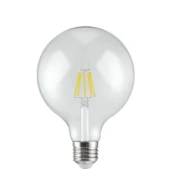 Bombilla led E-27 globo acabado transparente 17 cm(alto)13 cm(ancho)13 cm(largo)