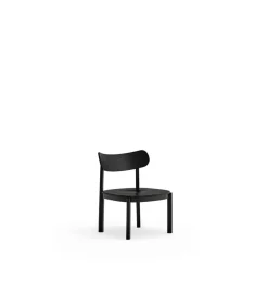 Butaca modelo Nara acabado negro, 59.5cm(ancho) 77cm(alto) 59.5cm (fondo)
