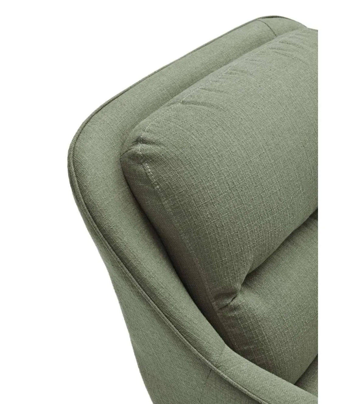 Butaca modelo Sadira acabado gris verdoso, 84cm(ancho) 87cm(alto) 88cm (largo)