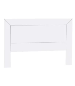Cabecero madera en acabado blanco 110 cm(alto)160 cm(ancho)
