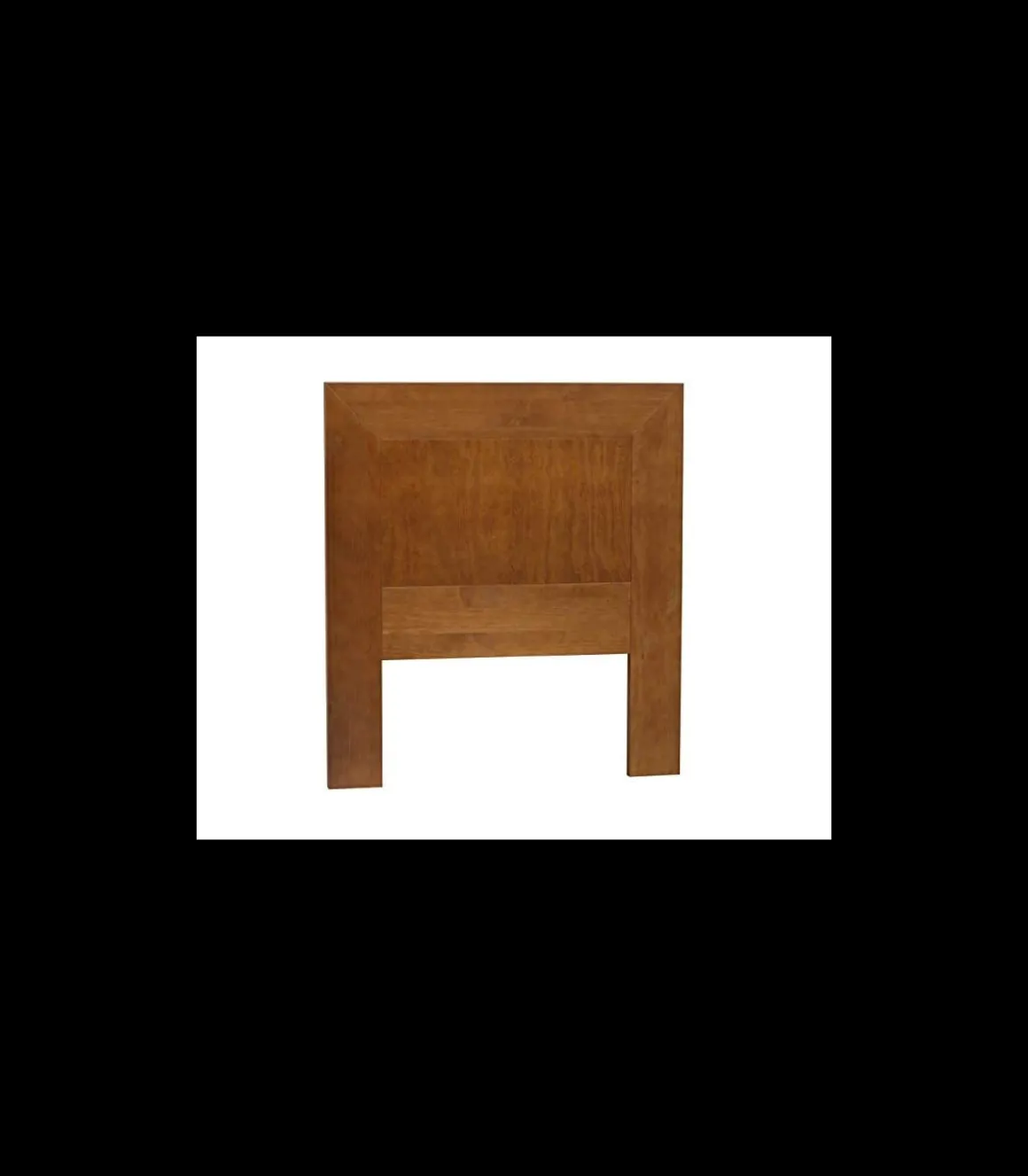 Cabecero madera maciza en acabado de madera de cerezo 110 cm(alto)145 cm(ancho)