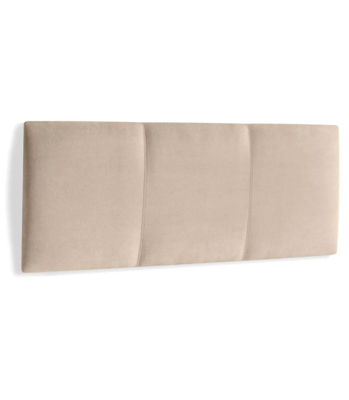 Cabecero para colchón 150cm Maite tapizado beige, 160cm(ancho) 60cm(alto) 4cm(fondo)