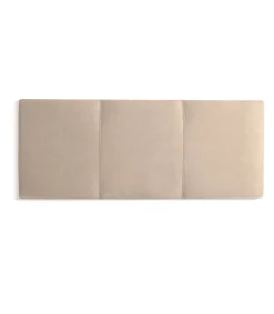Cabecero para colchón 150cm Maite tapizado beige, 160cm(ancho) 60cm(alto) 4cm(fondo)