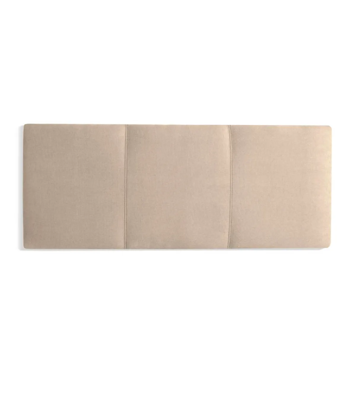 Cabecero para colchón 150cm Maite tapizado beige, 160cm(ancho) 60cm(alto) 4cm(fondo)