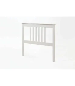 Cabecero Tabac Pino Macizo en acabado blanco translucido 100 cm(alto)102 cm(ancho)