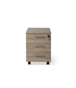 Cajonera buck 3 cajones acabado olmo claro, 58 cm(alto)42.5 cm(ancho)60 cm(fondo)