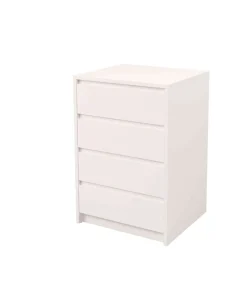 Cajonera 4 cajones Toledo acabado en blanco. 74cm(alto) 60cm(ancho) 45cm(fondo)