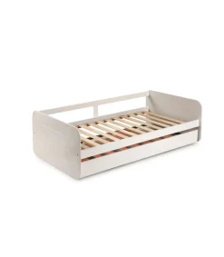 Cama nido Romina para colchones de 90 acabado blanco Largo: 105 cm Ancho: 195.2 cm Alto: 60 cm