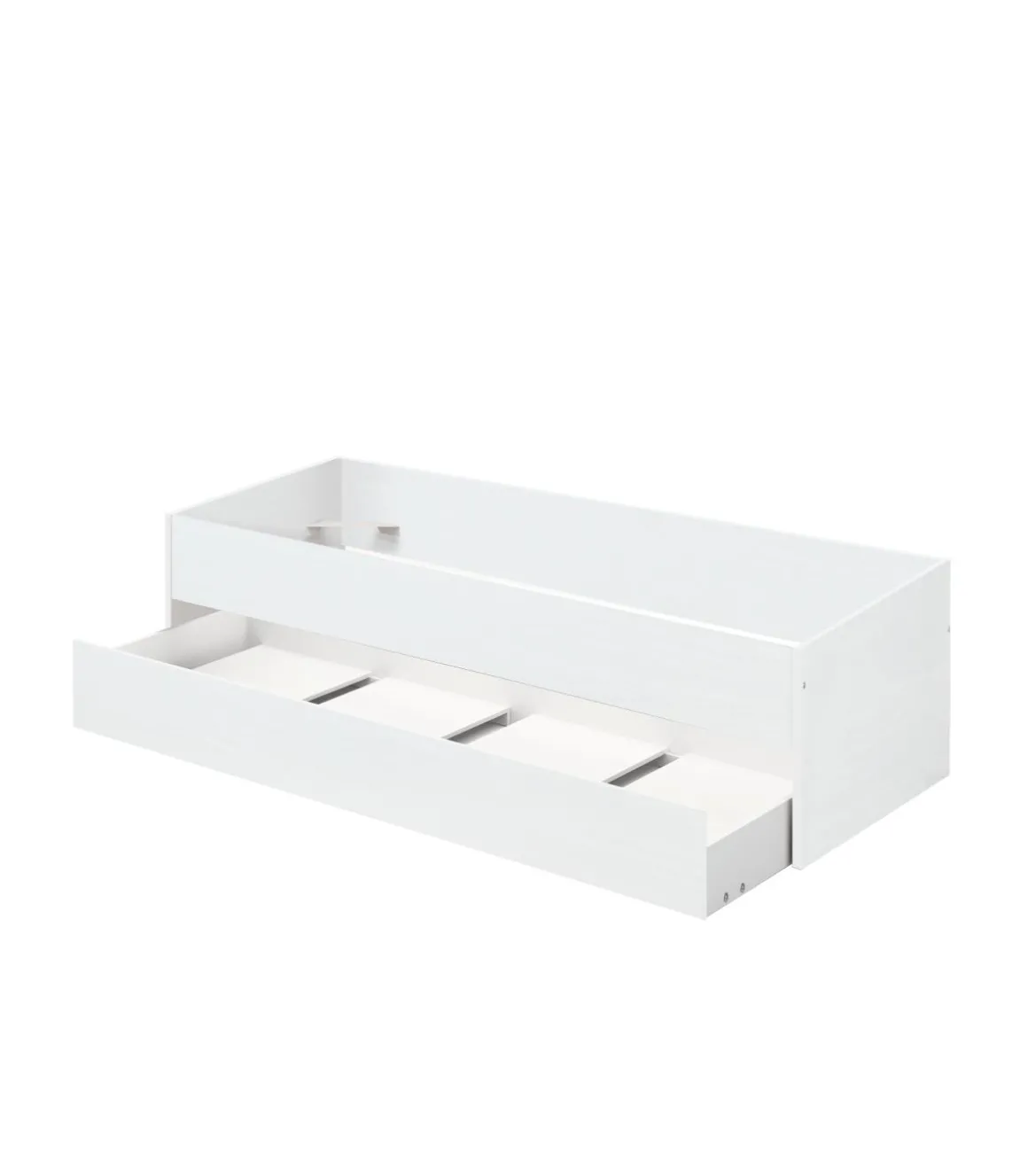 Cama nido Tibet acabado blanco, 54 cm(alto)202 cm(largo)97 cm(ancho)