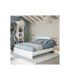 Cama Tempo para colchon de 160x190. 39 cm (alto), 166 cm (ancho), 196 cm(largo)