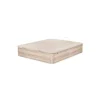 Canape abatible Global de Sonpura madera roble cambrian tapa tapizada de 135x190.