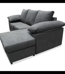 Chaiselongue reversible Alejandra en gris 230 CM (ANCHO) x 148 CM (Fondo) x 88 CM (ALTO)