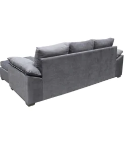 Chaiselongue reversible Alejandra en gris 230 CM (ANCHO) x 148 CM (Fondo) x 88 CM (ALTO)