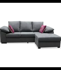 Chaiselongue reversible Alejandra en gris 230 CM (ANCHO) x 148 CM (Fondo) x 88 CM (ALTO)