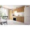 Cocina completa sin zocalo y sin encimera 3 metros(ancho) color roble albar, KIT-KIT