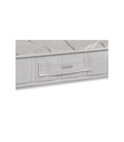 Colchoneta Game de Sonpura muelles ensacados HR con visco de 90x190x15cm de grosor.