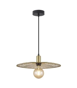 Colgante Cipres acabado oro envejecido 23 cm(alto)40 cm(ancho)40 cm(largo)