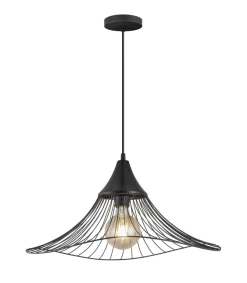 Colgante modelo Mina acabado negro 40cm(alto)50 cm(ancho)50 cm(largo)