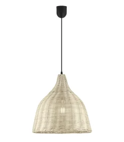 Colgante modelo Sacoma acabado mimbre 39cm (alto) 36cm (ancho) 36cm (largo)