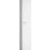 Columna alta Kris para baño de 2 puertas en acabado blanco brillo 182 cm(alto)30 cm(ancho)25 cm(largo)