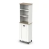 Columna de baño Toscana en acabado color blanco, 168cm(alto) 46.5cm(ancho) 31cm(largo)