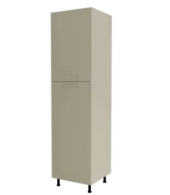 Columna despensero con 2 puertas con acabado visón, 235 cm(alto)60 cm(ancho)58 cm(largo)