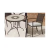 Conjunto de mesa y 4 sillones terraza jardin mosaico Estela/Bahia-90/4.