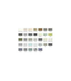 Conjunto mesa redonda + 4 sillones con cojines para terraza jardín Celebes-120/4, Médula Luxe.
