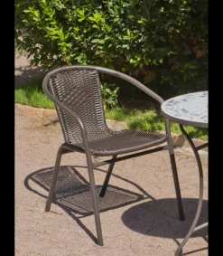 Conjunto terraza jardín mesa + 2 sillones mosaico Málaga/Brasil-60/2.