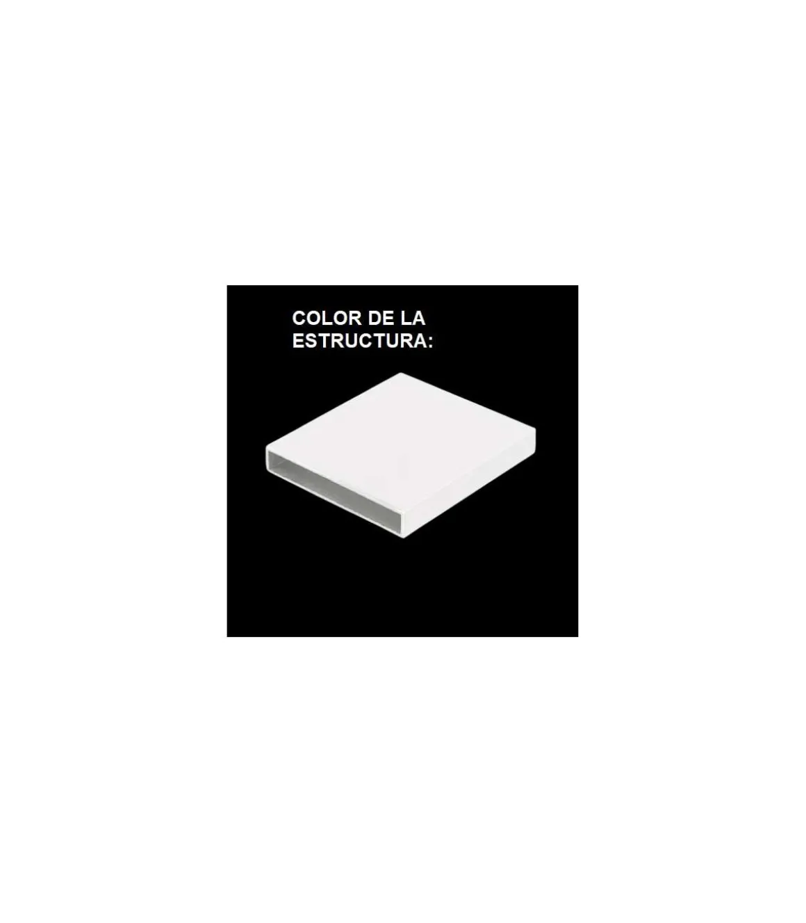Conjunto terraza jardín mesa + 4 sillones aluminio blanco, Veneto-160x90/ Córcega 4.