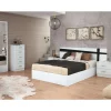 Espejo vestidor para dormitorio modelo Kansas acabado blanco, 50cm(ancho) 194cm(alto) 1.6cm(fondo).