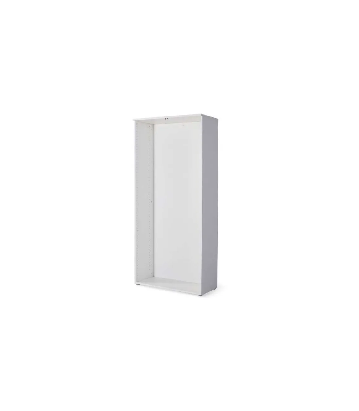 Estantería alta para oficina o estudio acabado blanco, 208.8 cm(alto)93 cm(ancho)42.5 cm(fondo).