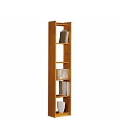 Estantería modelo Altea en acabado madera maciza de pino color miel 200 cm(alto)40 cm(ancho)28 cm(largo)