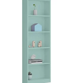 Estanteria seis baldas Children en verde 180 cm(alto)52 cm(ancho)25 cm(fondo). .